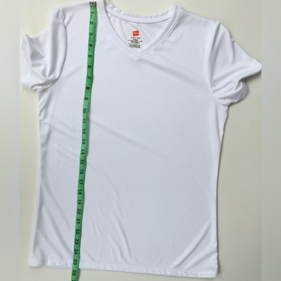 Hanes Women Cool Dry Performance Athletic Sports Short Sleeve Tee Size Medium - Picture 4 of 5